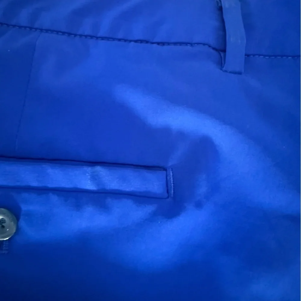 Attack Life by Greg Norman Blue Flat Front Shorts